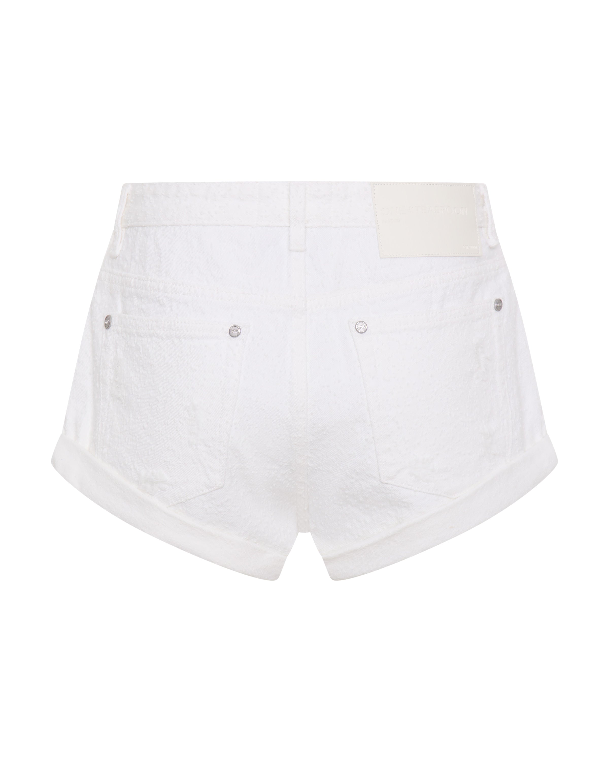 [ JEANS] White DENIM Shorts ★人気★ Z-Supply Everyday Hi-Rise Denim Shorts In White | Red Dress