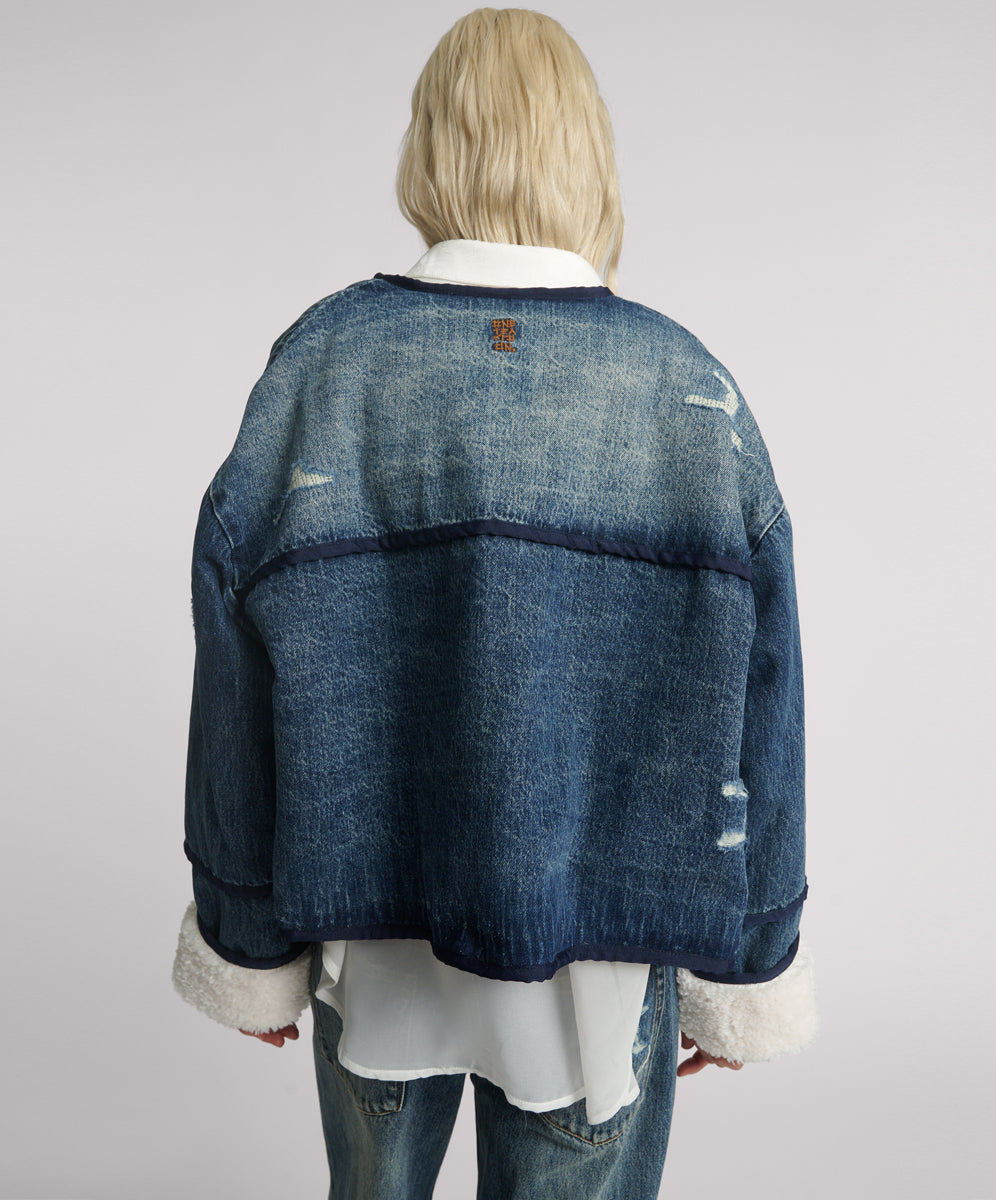 【U LAN】Kud cut denim padded jumper 71rTEGkcVEL._UY1000_.jpg