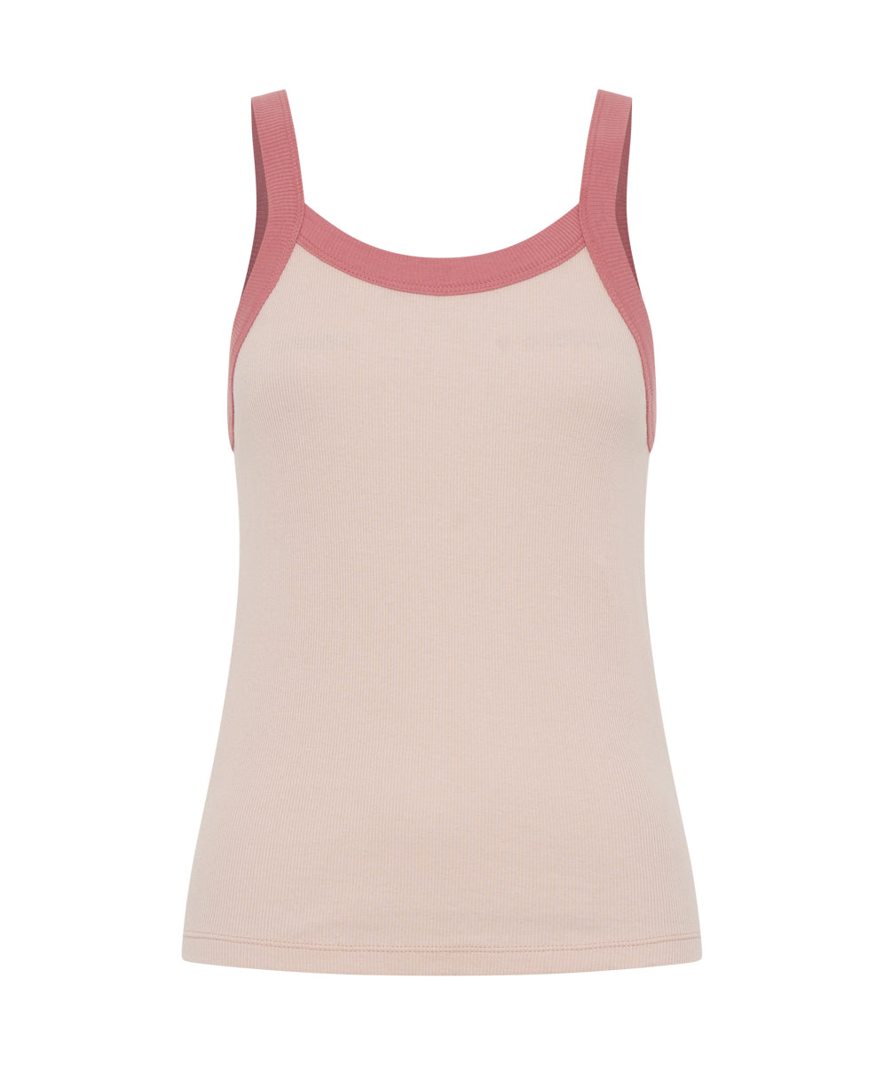 Products RETRO AMIE COTTON RIB SINGLET