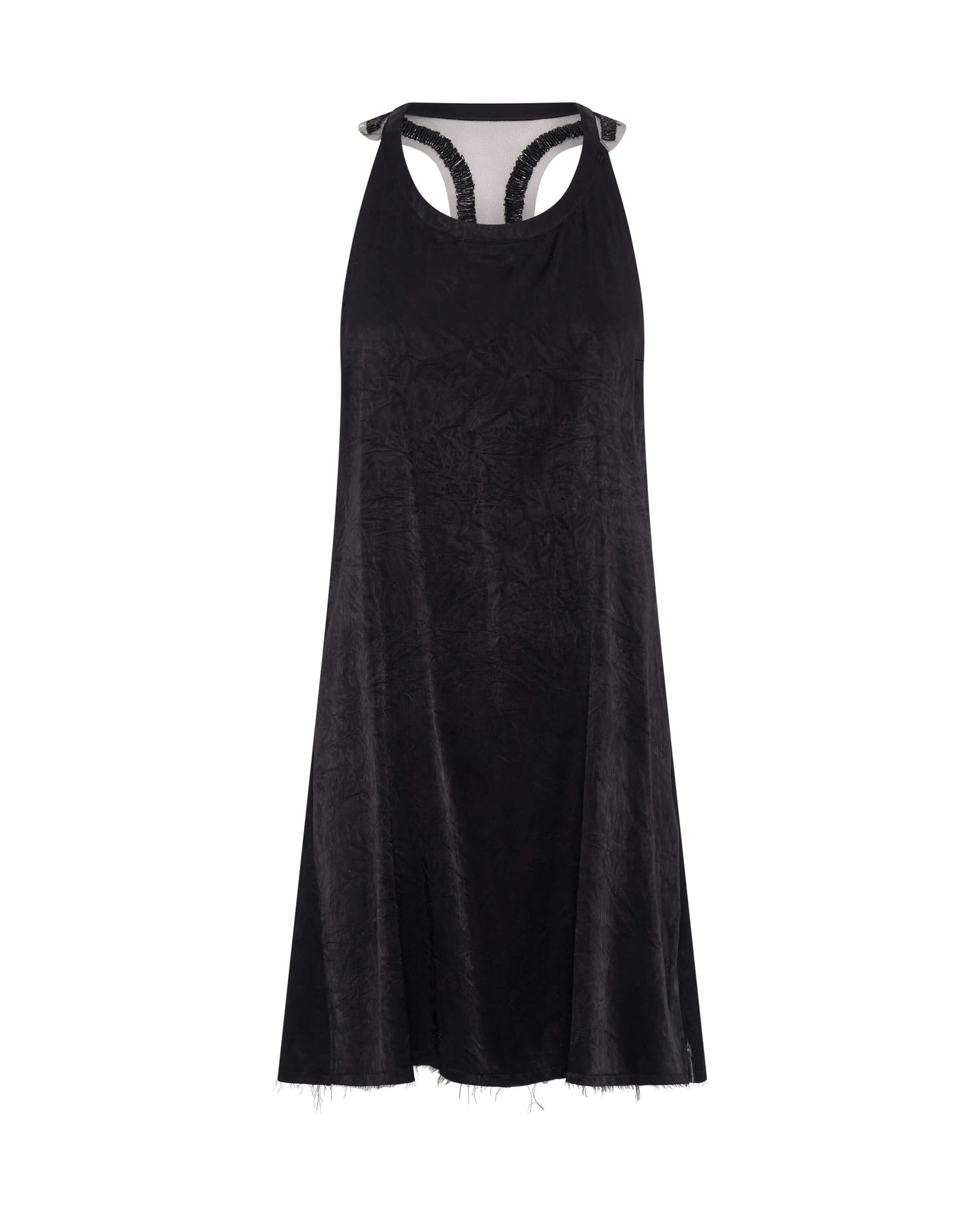 Women's Dresses Roxie Embellished Backless Slip Mini Dress - Black