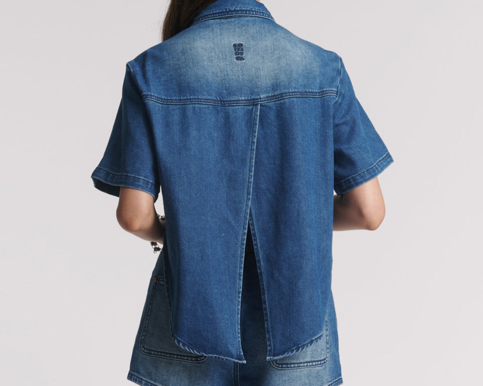 Taylor Denim Jumpsuit - Rosewood
