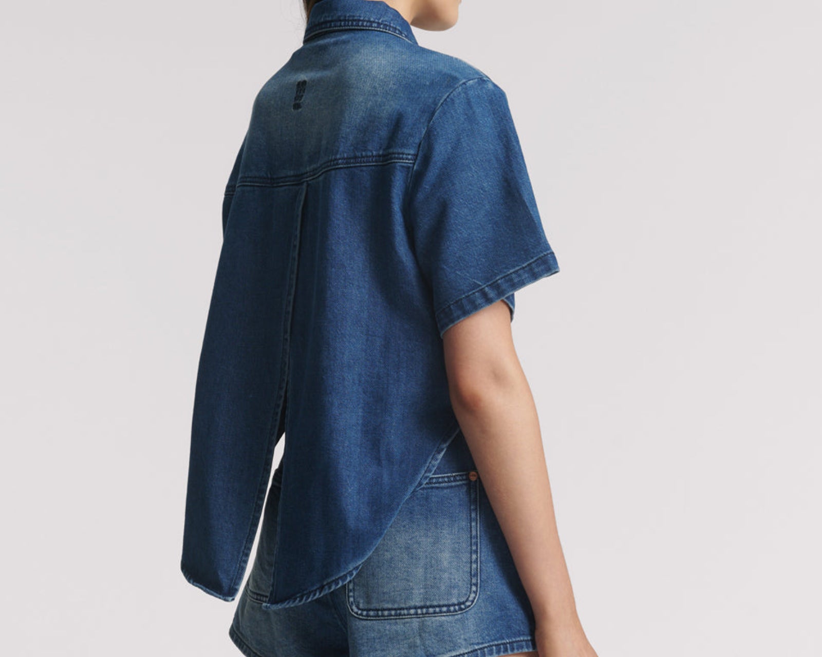 Taylor Denim Jumpsuit - Rosewood