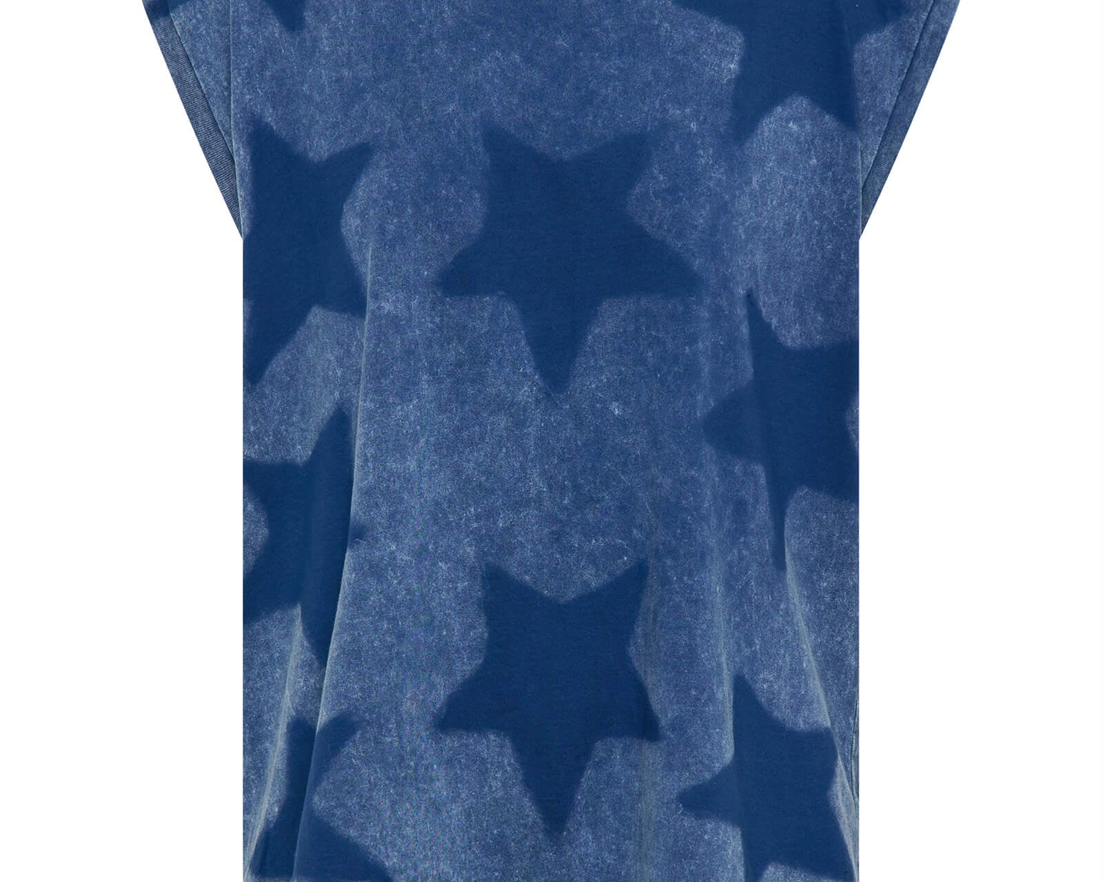 Star Dust Oversized Tank in Blue Star Dust Oversized Tank in Blue