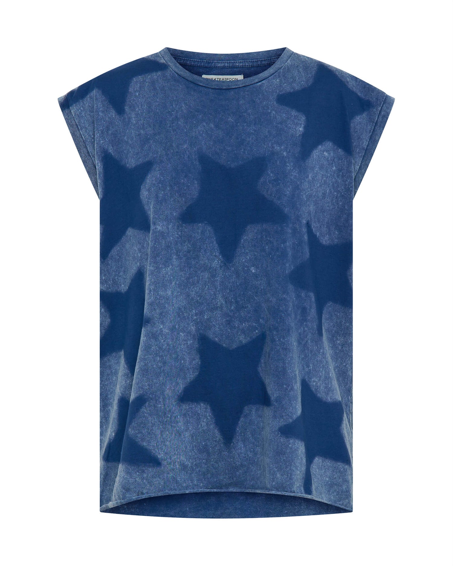 Products Star Dust Oversized Tank - Blue