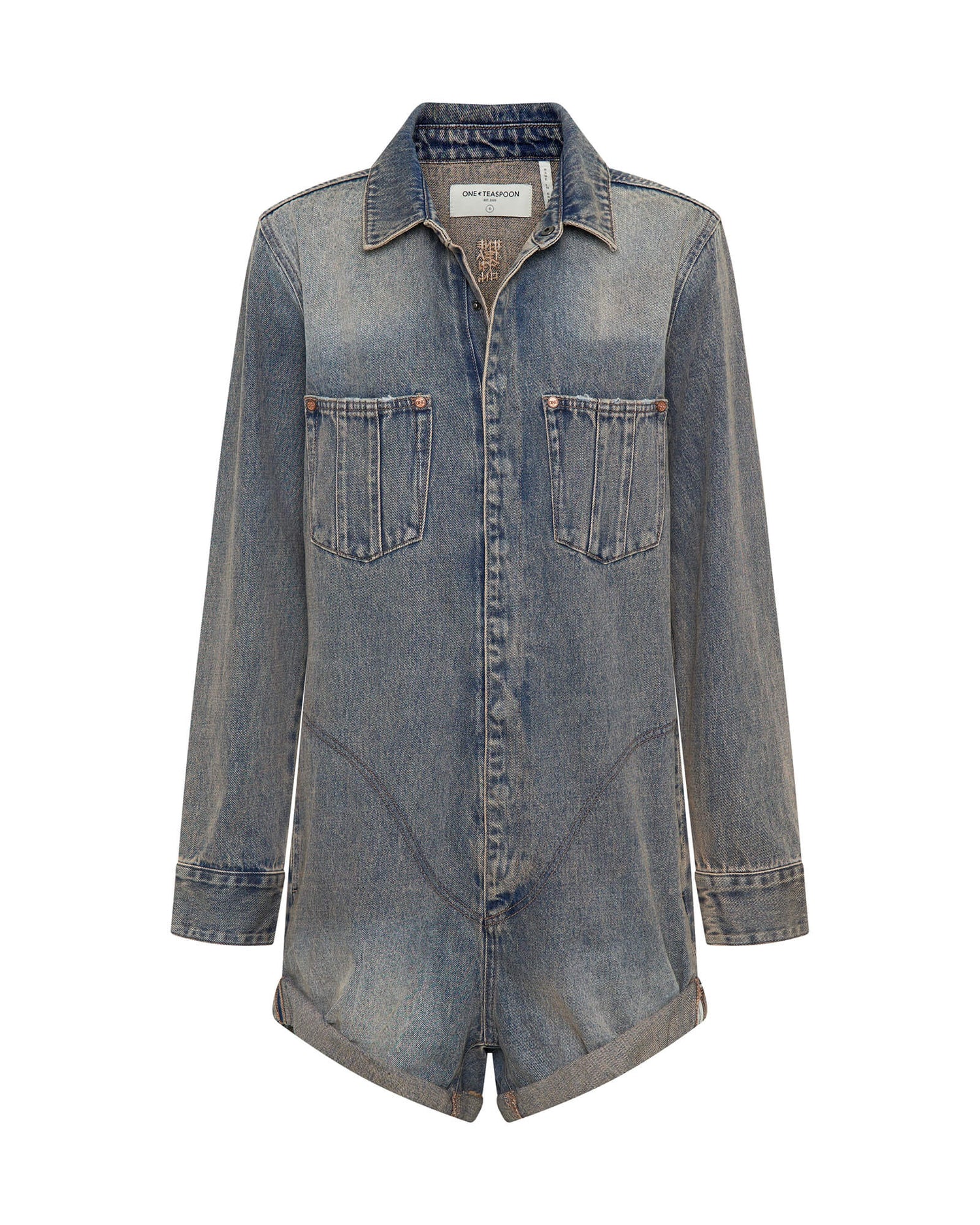 Prophecy Denim Jumpsuit - Island Blue