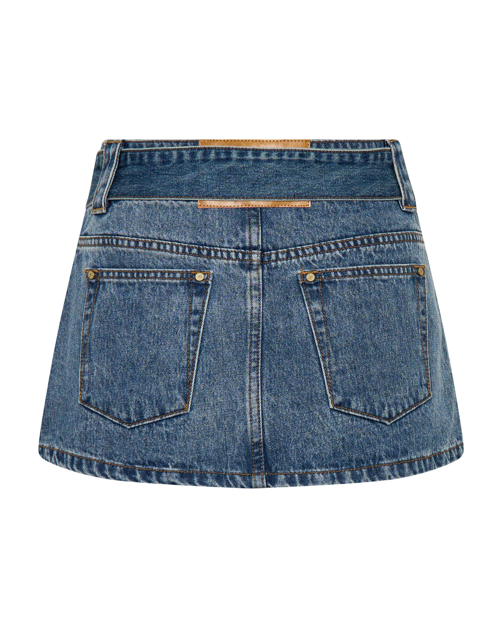 【新品未使用】the toe Olympia Denim Skirt Olympia Denim Skirt – THE TOÉ