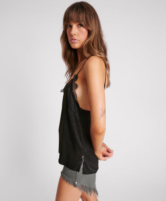 pleated cami top - OHOTORO