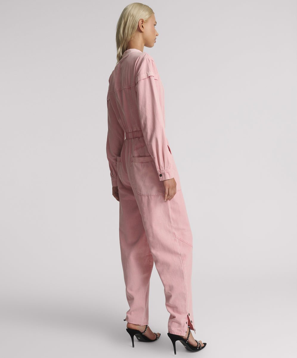 オールインワン・サロペット DONDUP Woman Jumpsuits Pink DP648BF0018YHC6 583 Dondup Salopette In Pink | ModeSens