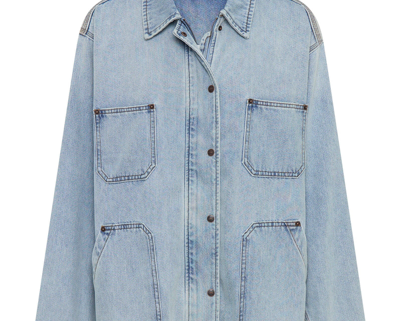 My Boyfriends Denim Jacket - Blue Tobacco