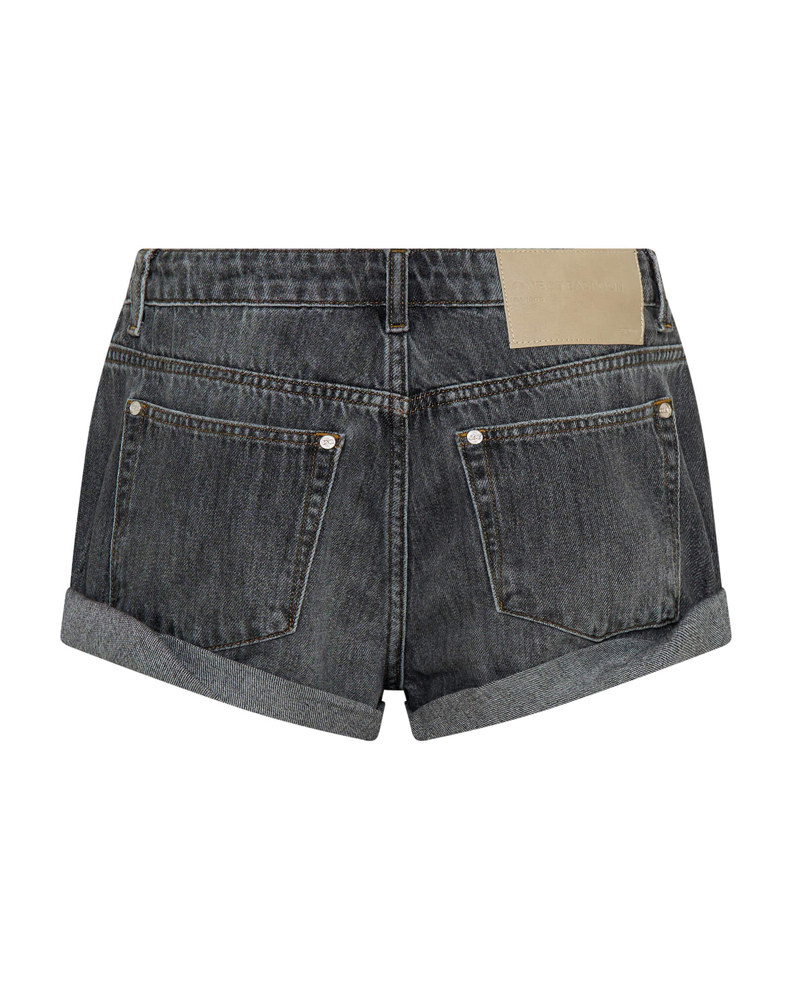 【One Teaspoon】Bandits ローウエストデニムショーツ/Fox Black Bandits Low Waist Denim Shorts - Fox Black | One Teaspoon USA