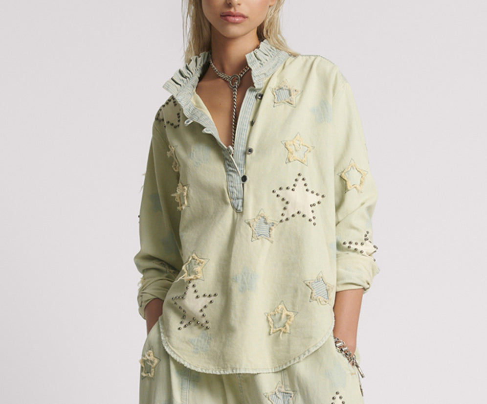 SUNDAE STAR DENIM CRYSLER SHIRT