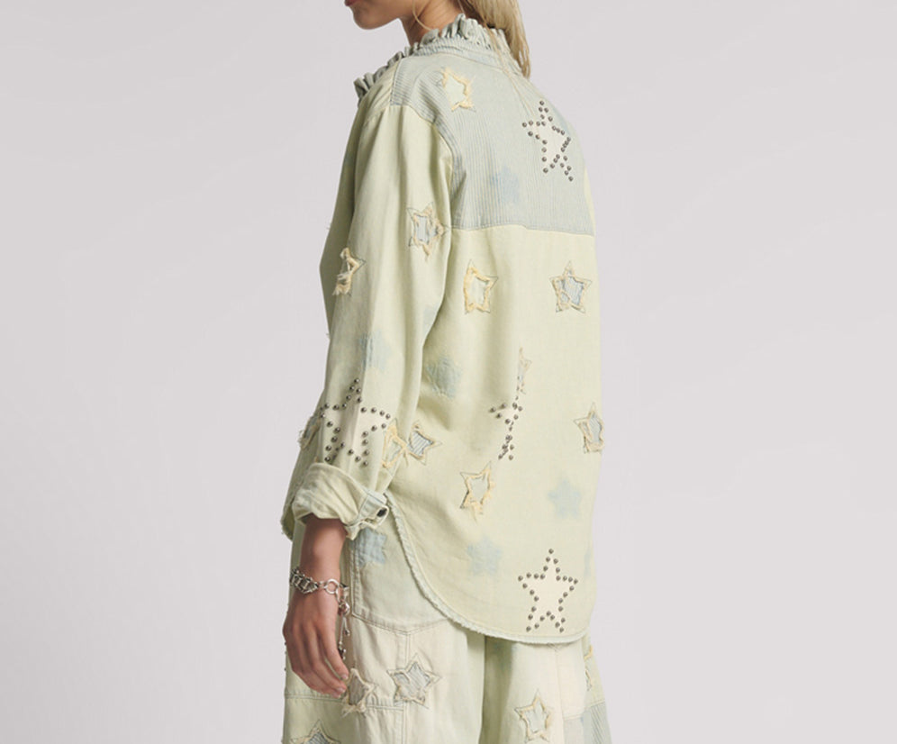 SUNDAE STAR DENIM CRYSLER SHIRT