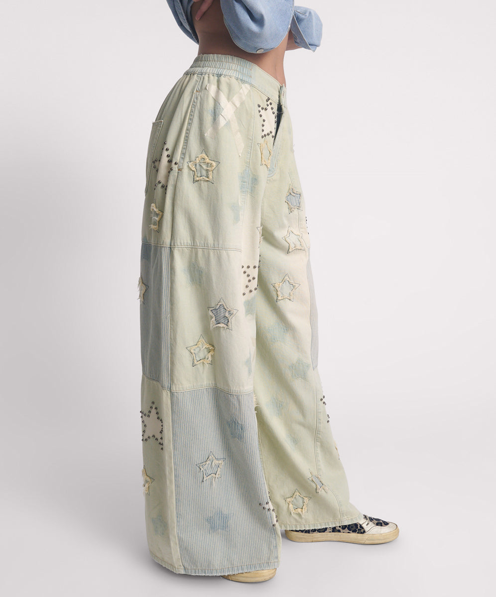 【DEARMINE】Pauline denim one-tuck wide pants DEARMINE】Pauline denim one-tuck wide pants (DEARMINE/デニム