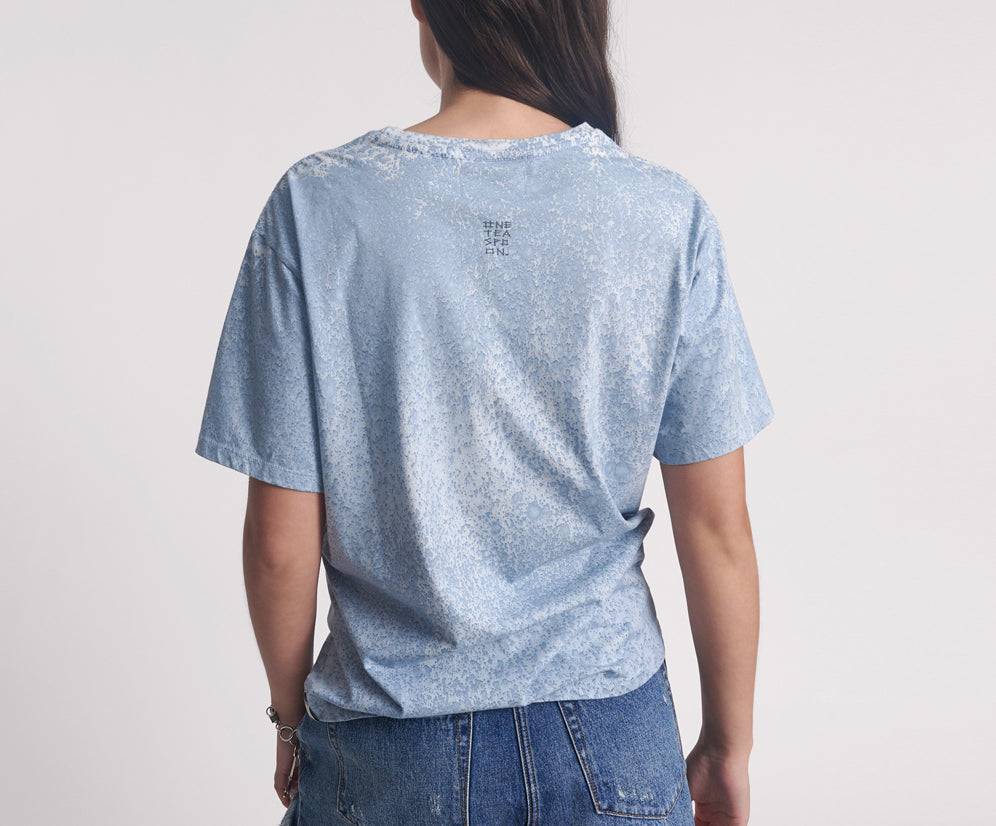 Mad Love Boyfriend Tee - Raindrop Blue