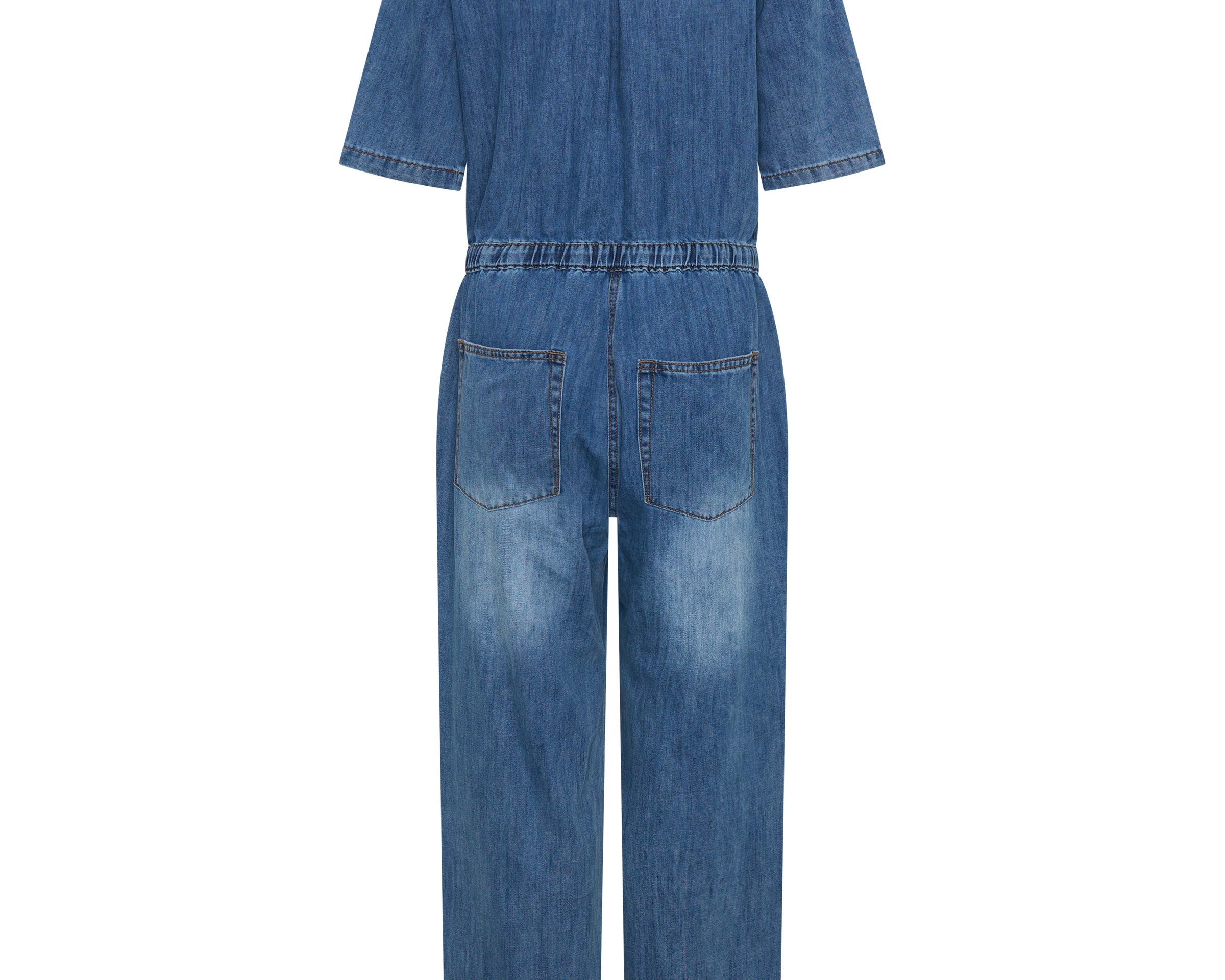 Veronica Denim Jumpsuit - Westland Blue