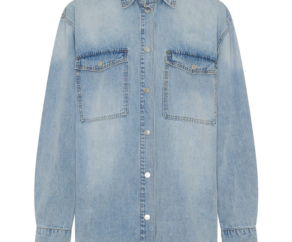 Essential Denim Shirt - Santa Cruz Blue
