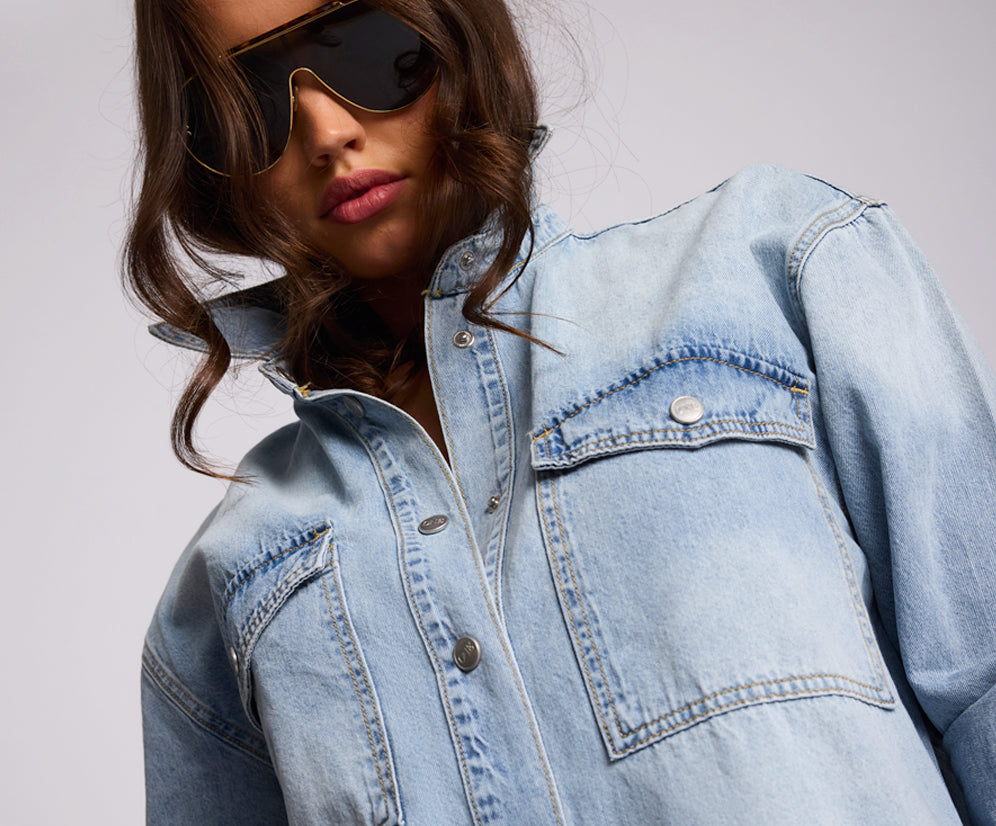 Essential Denim Shirt - Santa Cruz Blue