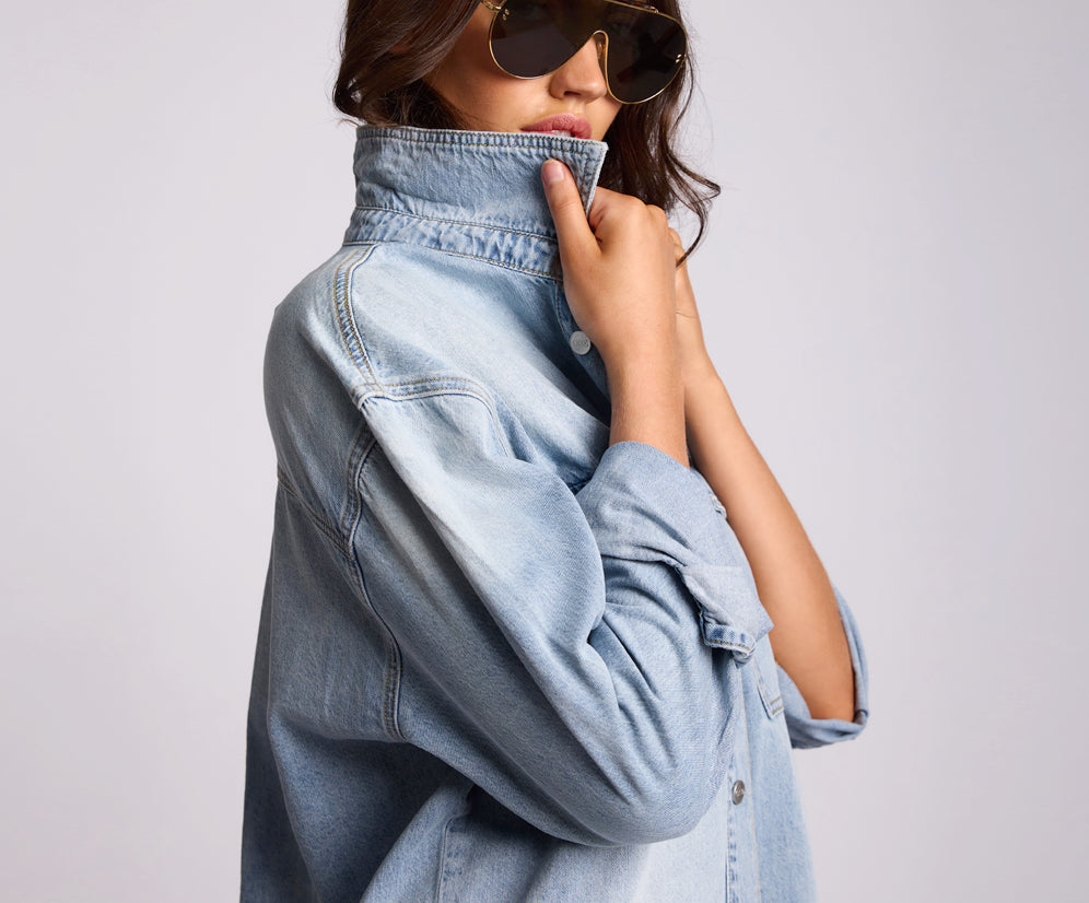 Essential Denim Shirt - Santa Cruz Blue
