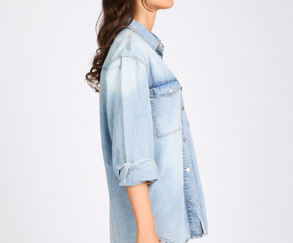 Essential Denim Shirt - Santa Cruz Blue