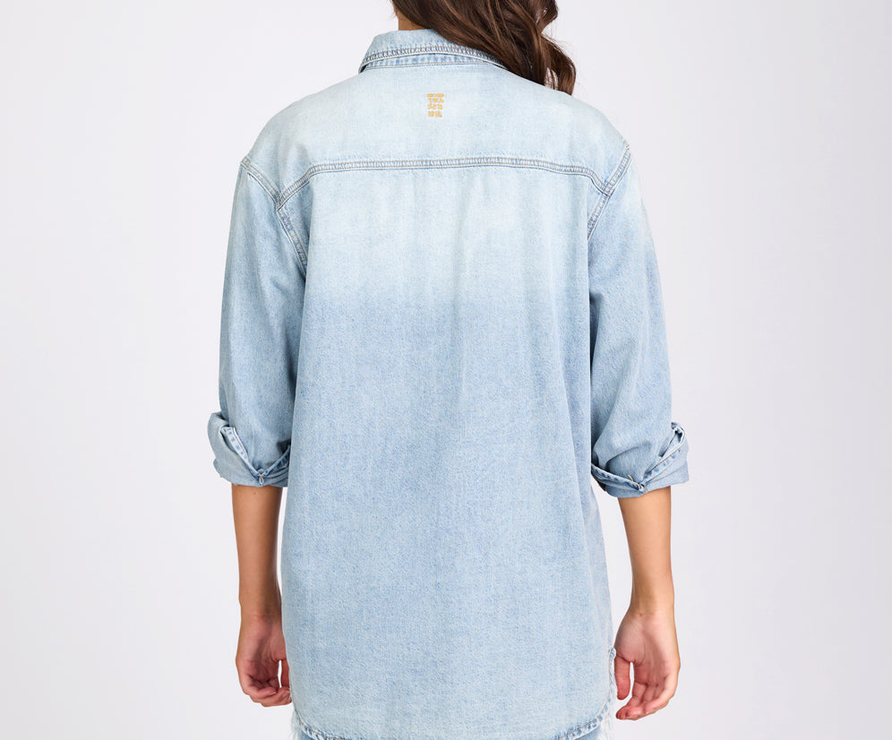 Essential Denim Shirt - Santa Cruz Blue