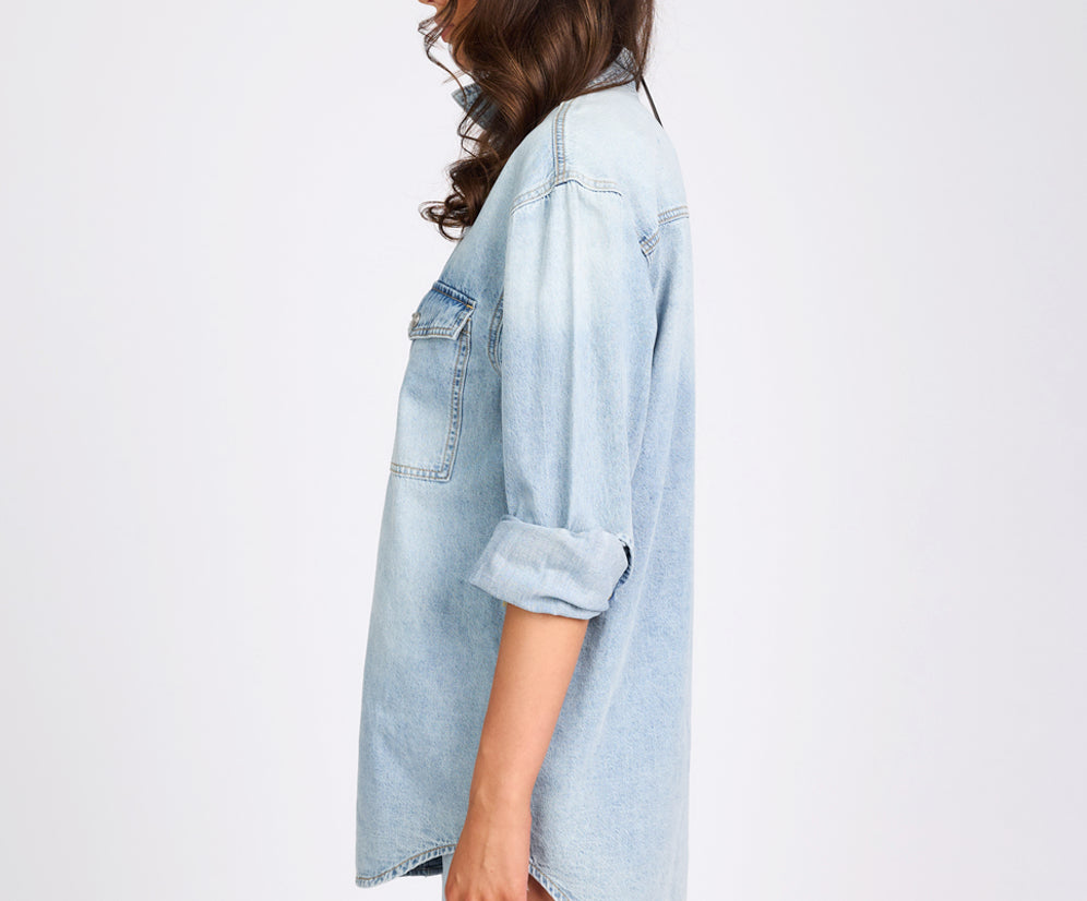 Essential Denim Shirt - Santa Cruz Blue