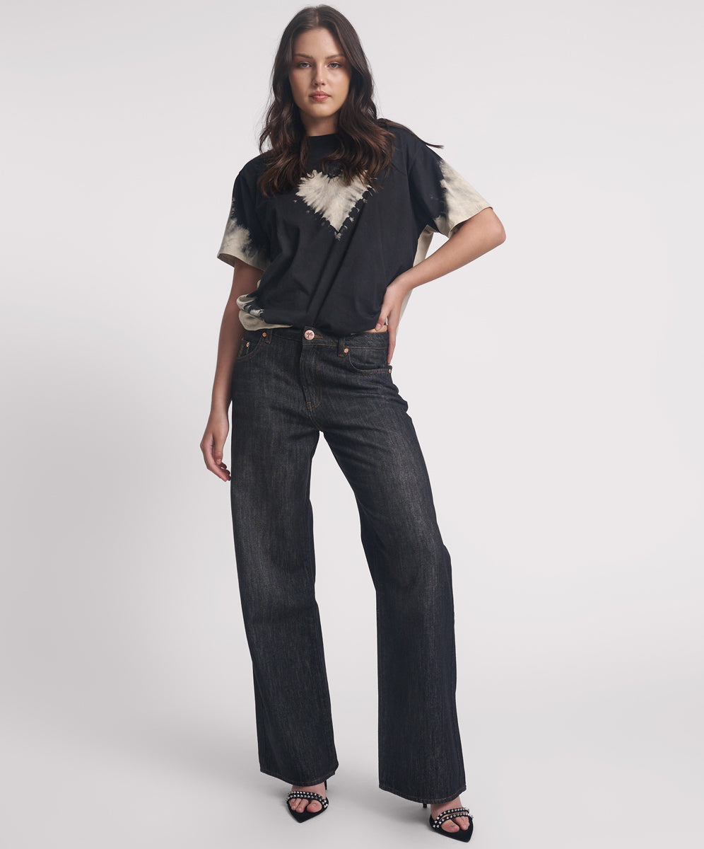 Women's Wide Leg Denim Jeans - High Rise, Low Rise Styles