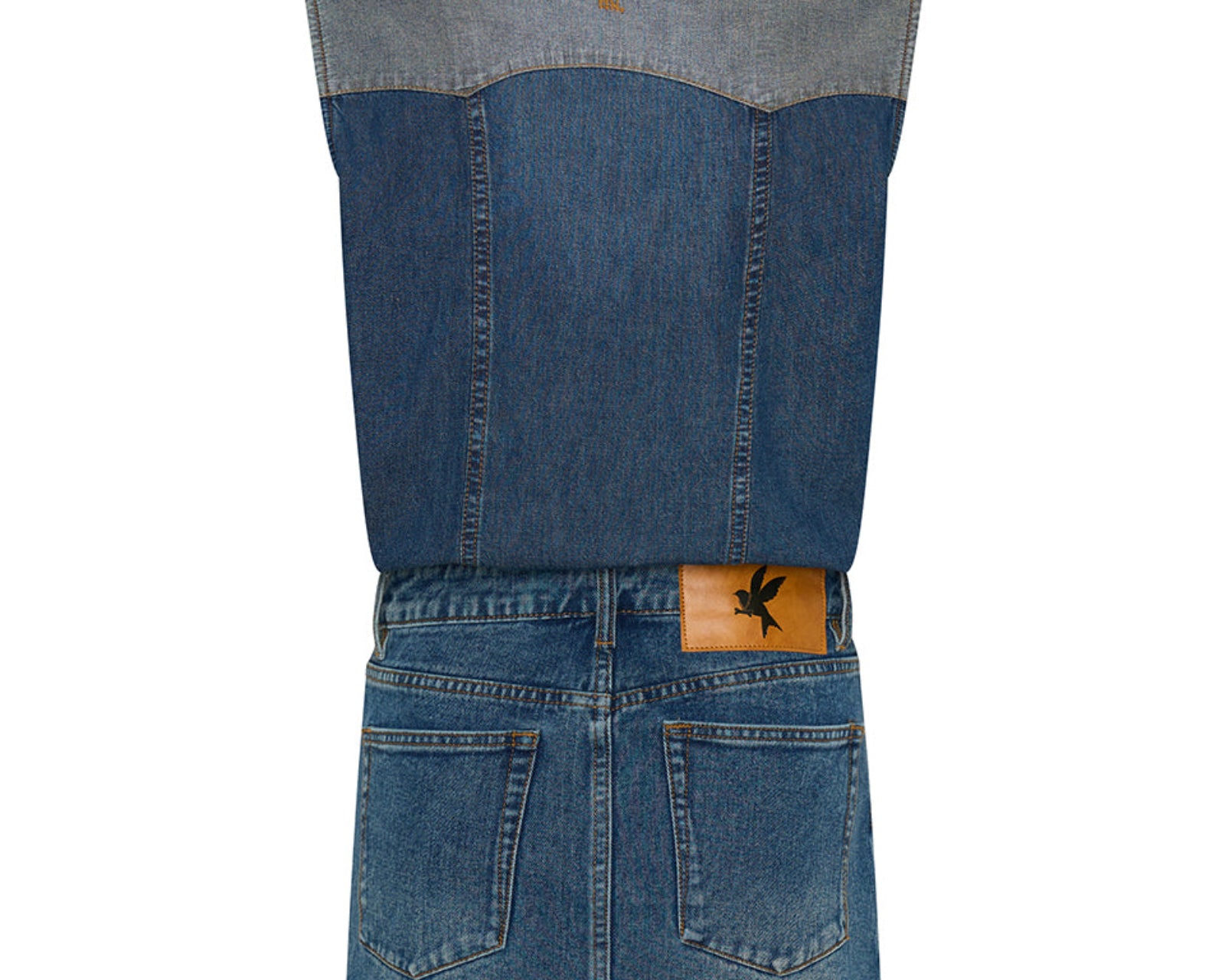 Sloane Mini Denim Dress - Phoenix Blue