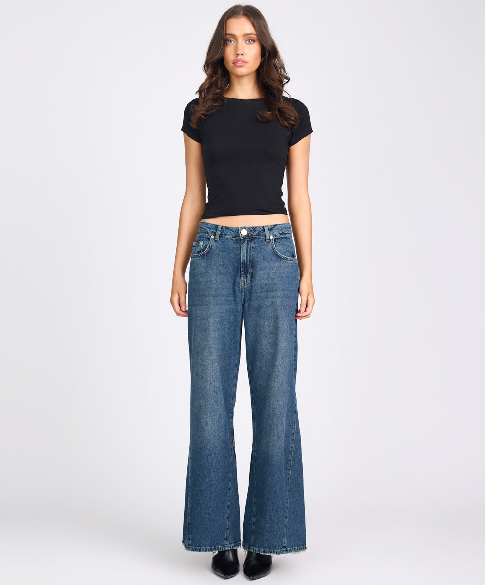 OneTeaspoon デニム Women's Jeans - High Rise, Wide Leg, Straight Styles - One