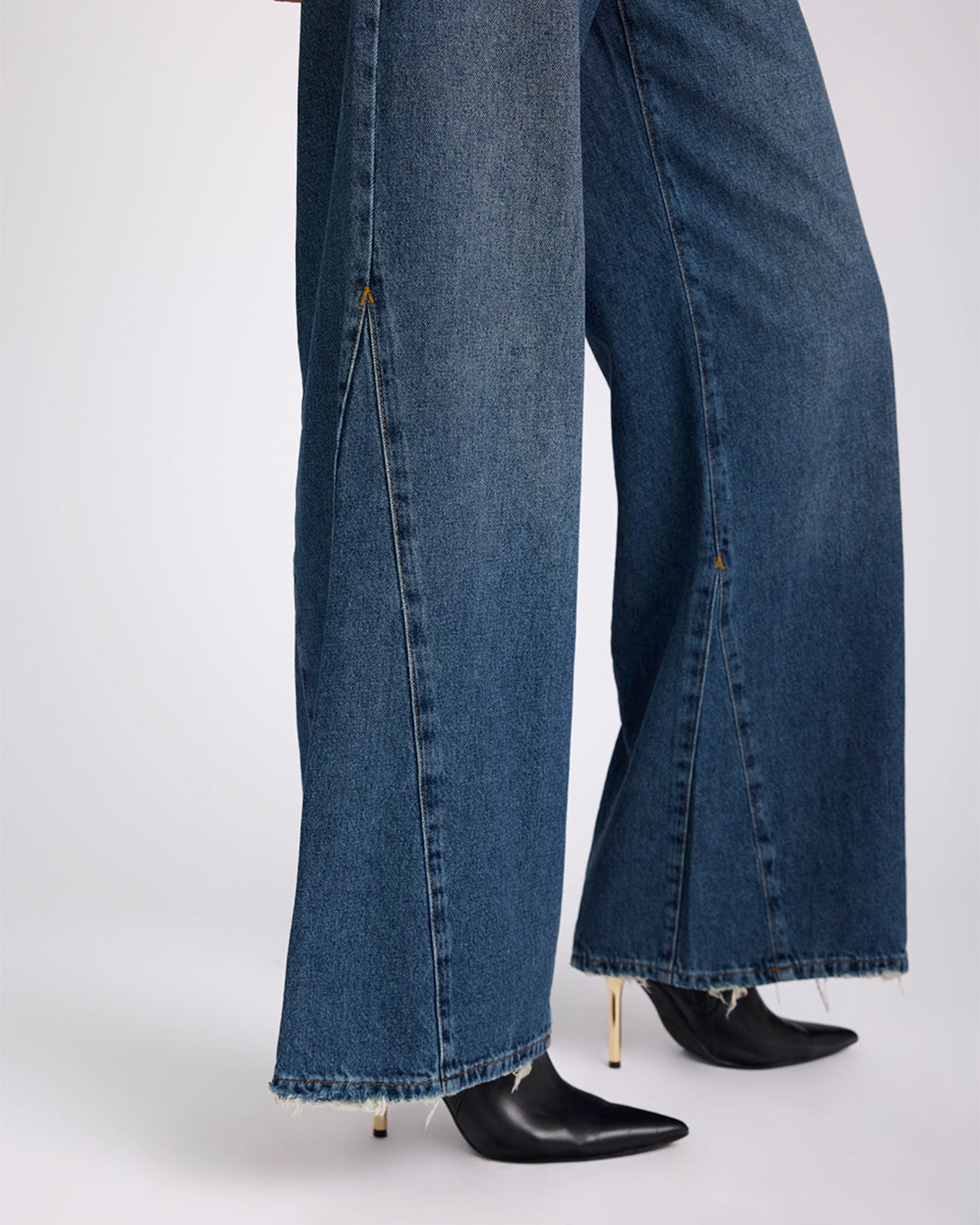 Cruisers Mid Waist Bootcut Flare Denim Jeans - Colorado Blue | One