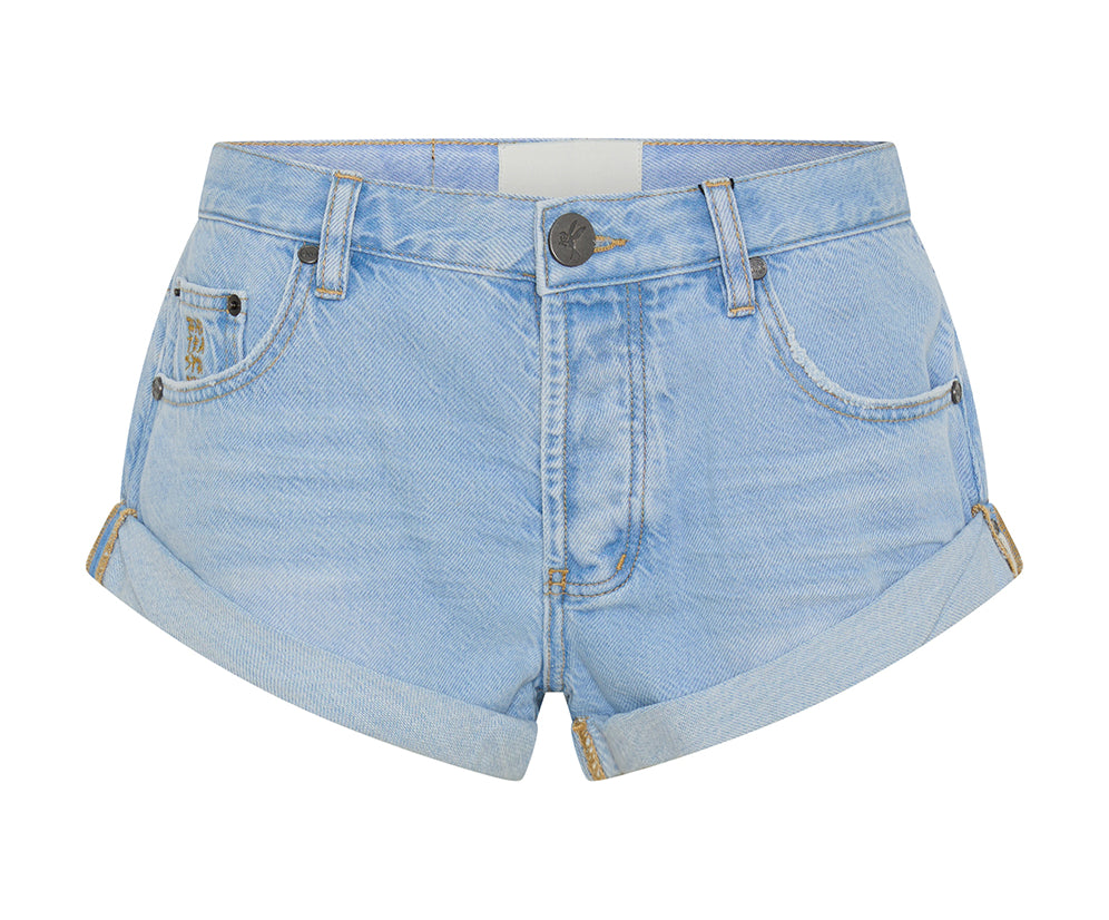 Bandits Low Waist Denim Shorts - Best Blue