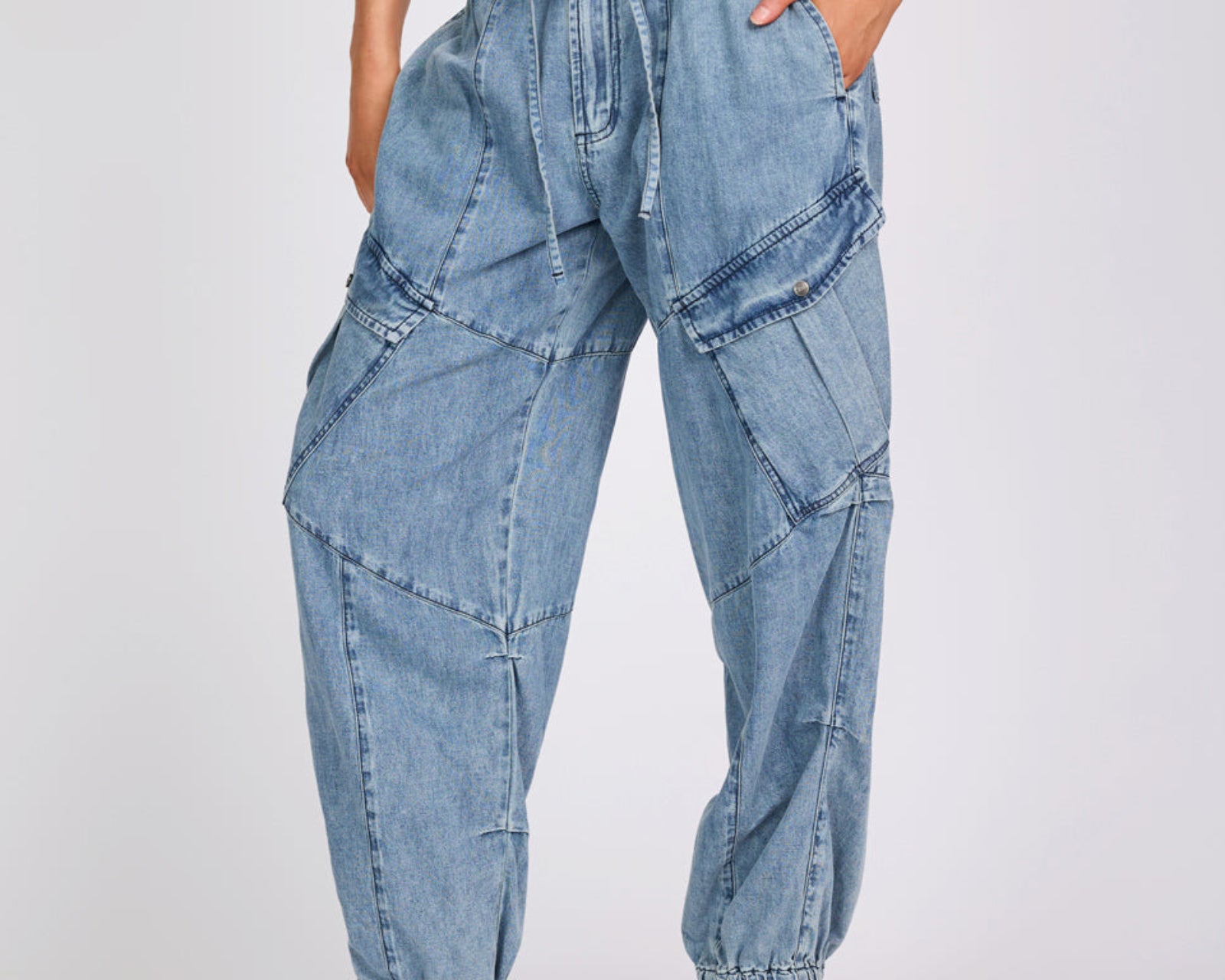 Utility Denim Flight Pants - Johnny Blue