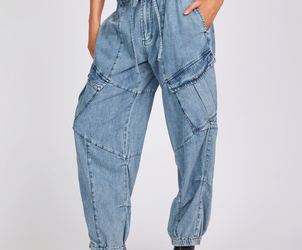 Denim Flight Pants - Johnny Blue