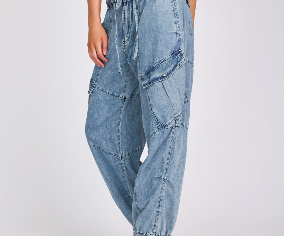 Denim Flight Pants - Johnny Blue
