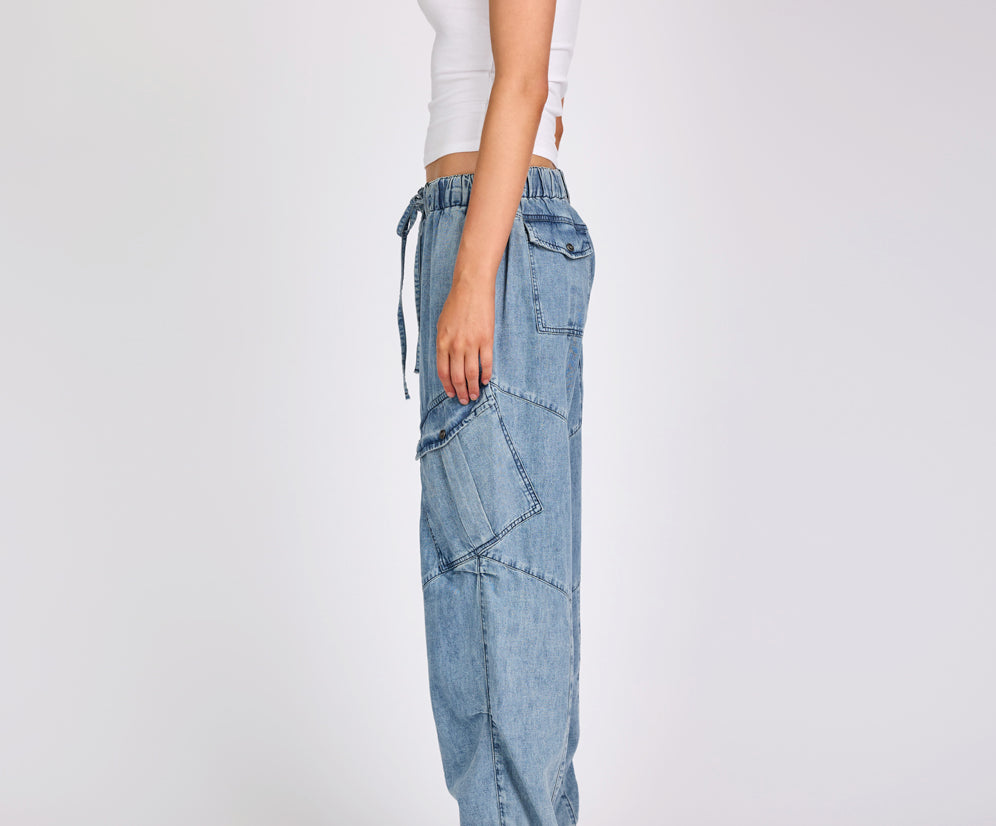 Denim Flight Pants - Johnny Blue