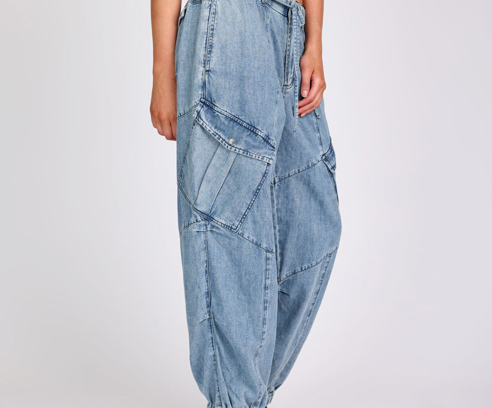 Denim Flight Pants - Johnny Blue
