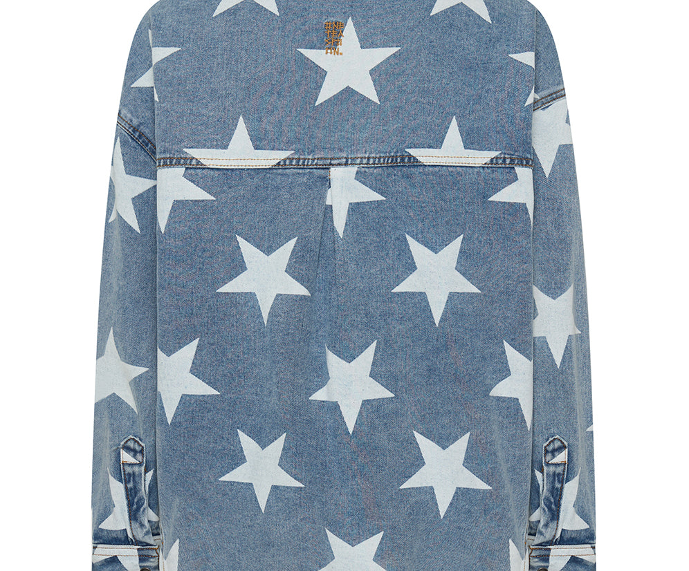 Daria Denim Shacket - Starwash