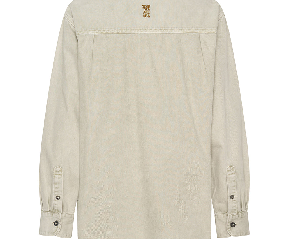 Everyday Denim Shirt - Antique White