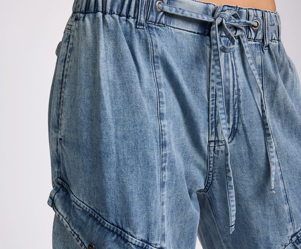 Denim Flight Pants - Johnny Blue