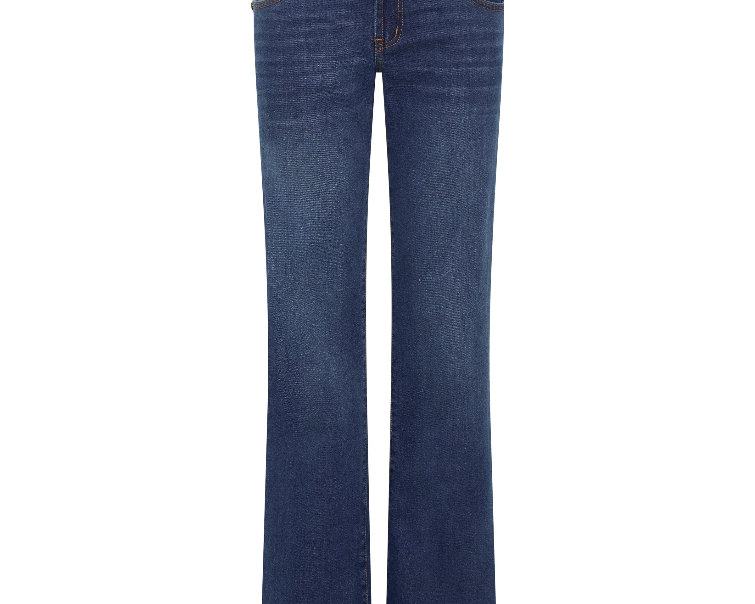 Alice Low Waist Bootcut Denim Jeans - Indigo Blue