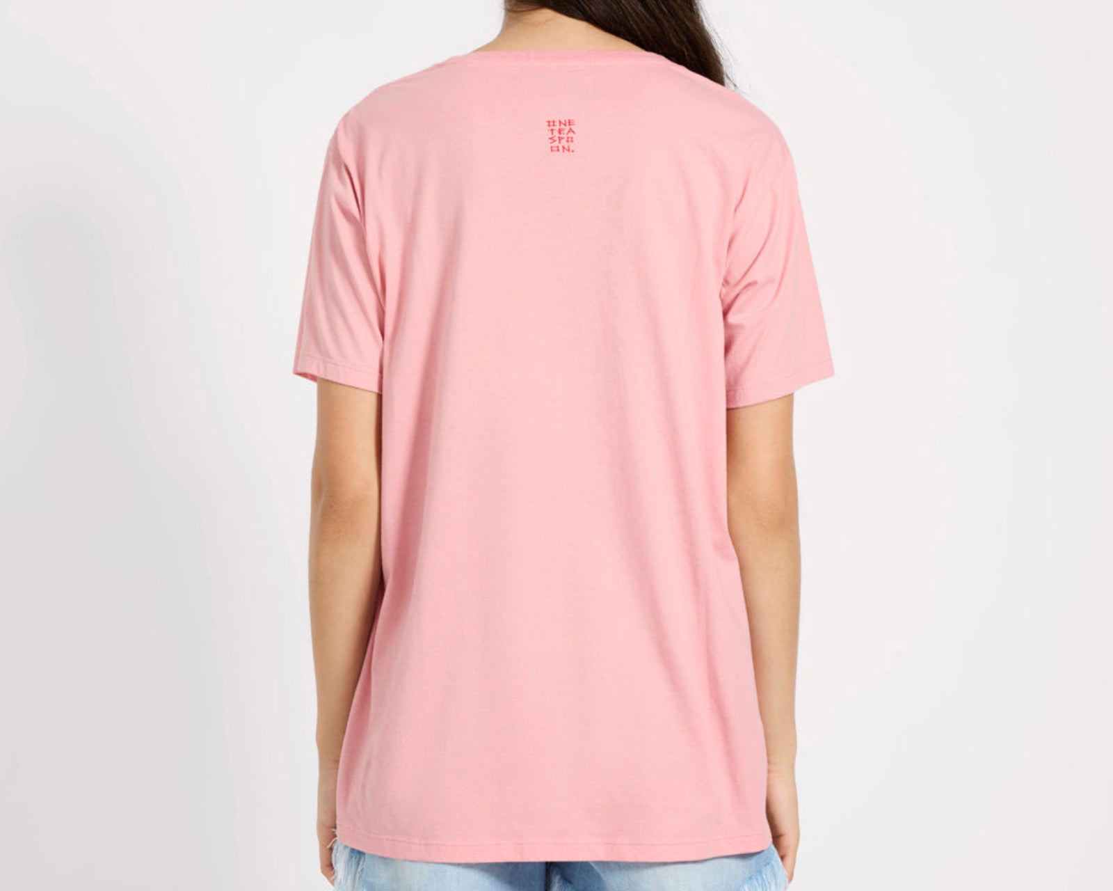 Caribbean Boyfriend Tee - Pink