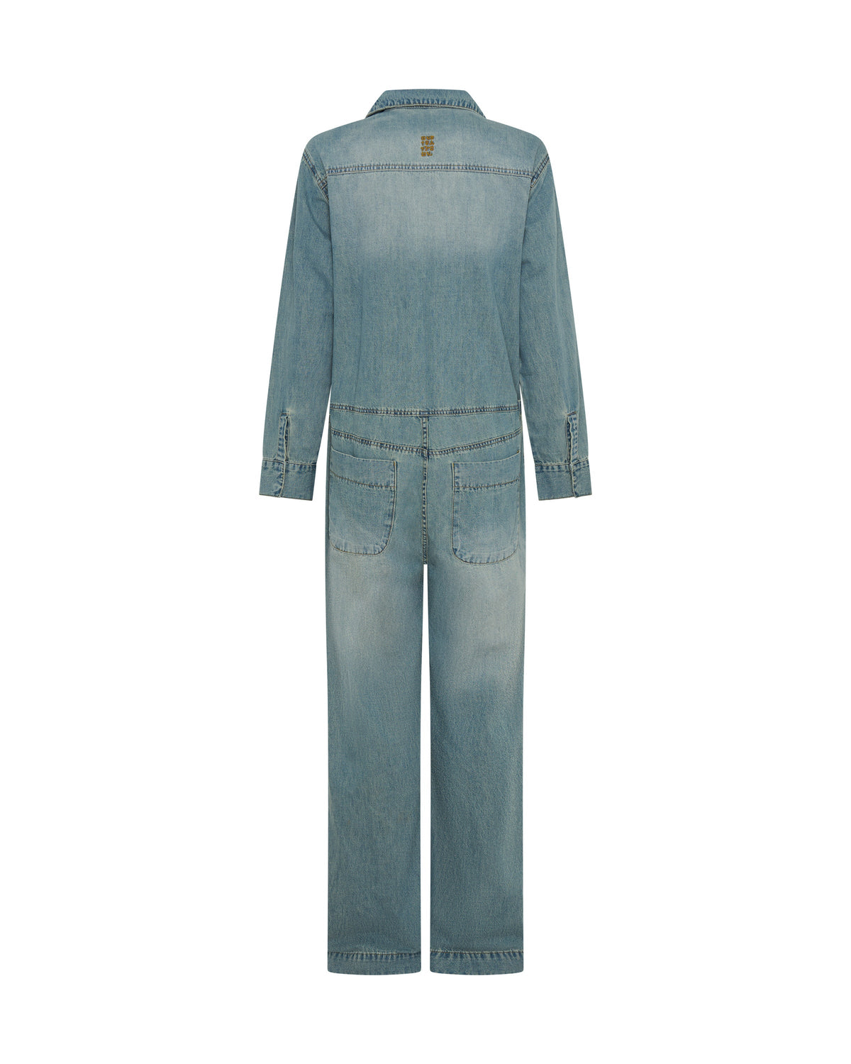 Safari Oversized Boiler Denim Jumpsuit - Used Blue | One Teaspoon USA