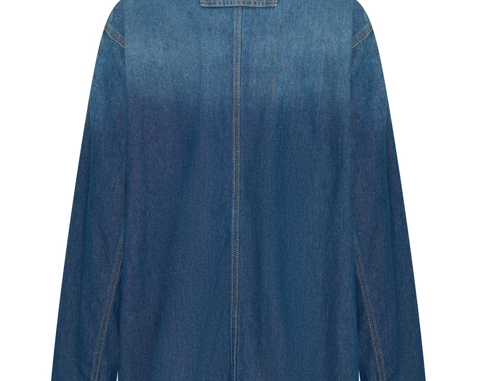 My Boyfriends Denim Shacket - Blue Pasadena