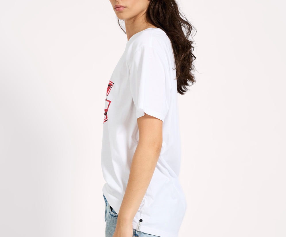 Good Times Boyfriend Tee - White