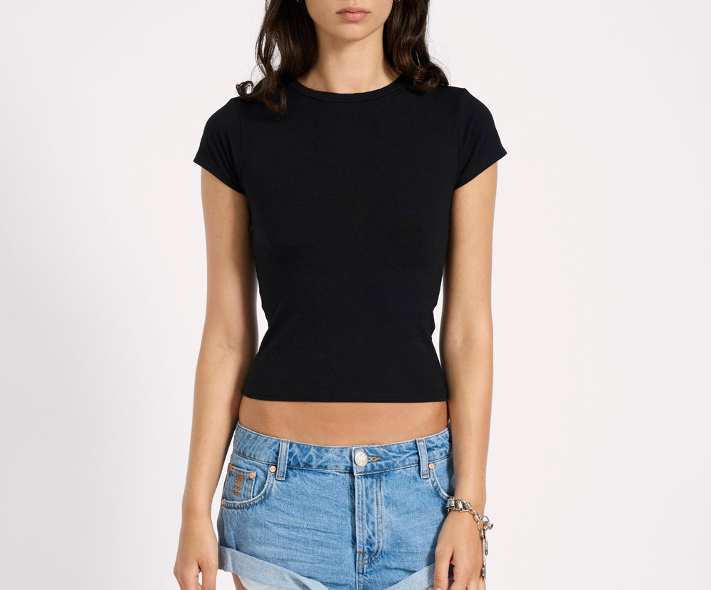 Bandits Low Waist Denim Shorts - New Blue