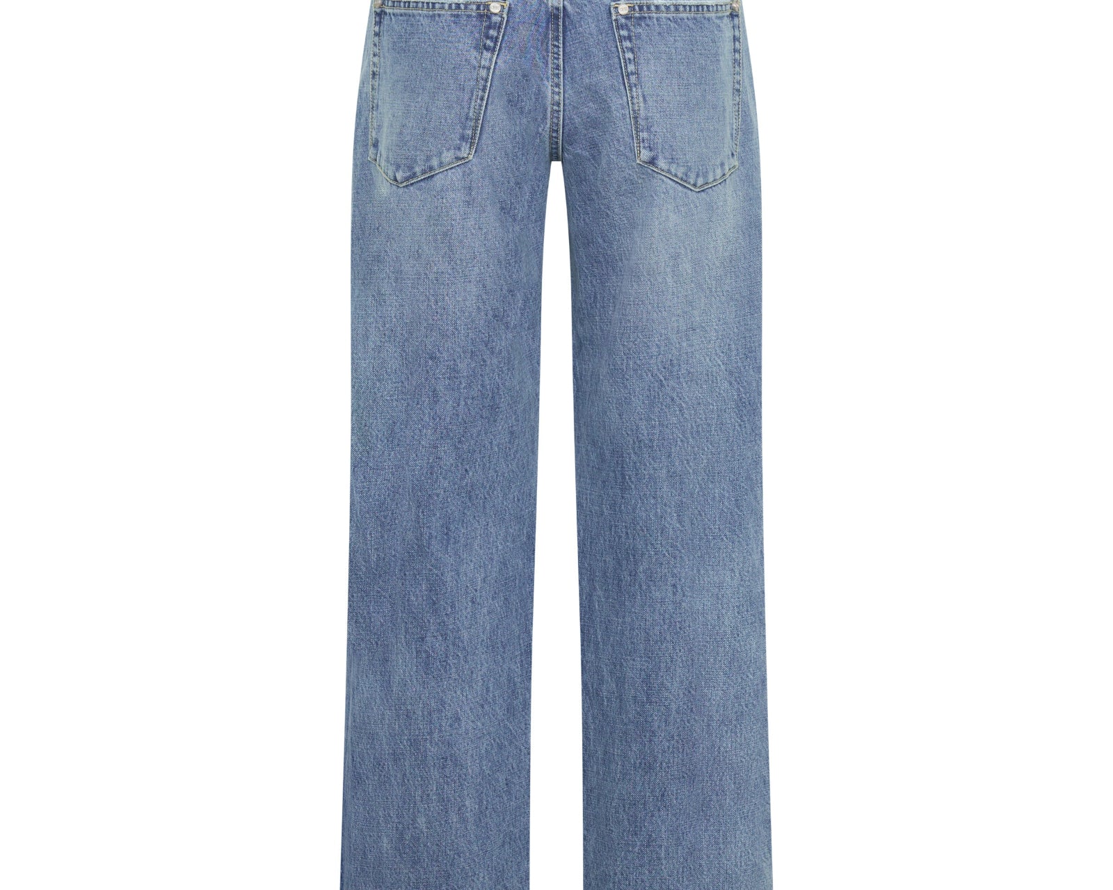 Low Riders Low Waist Wide Leg Zipped Denim Jeans