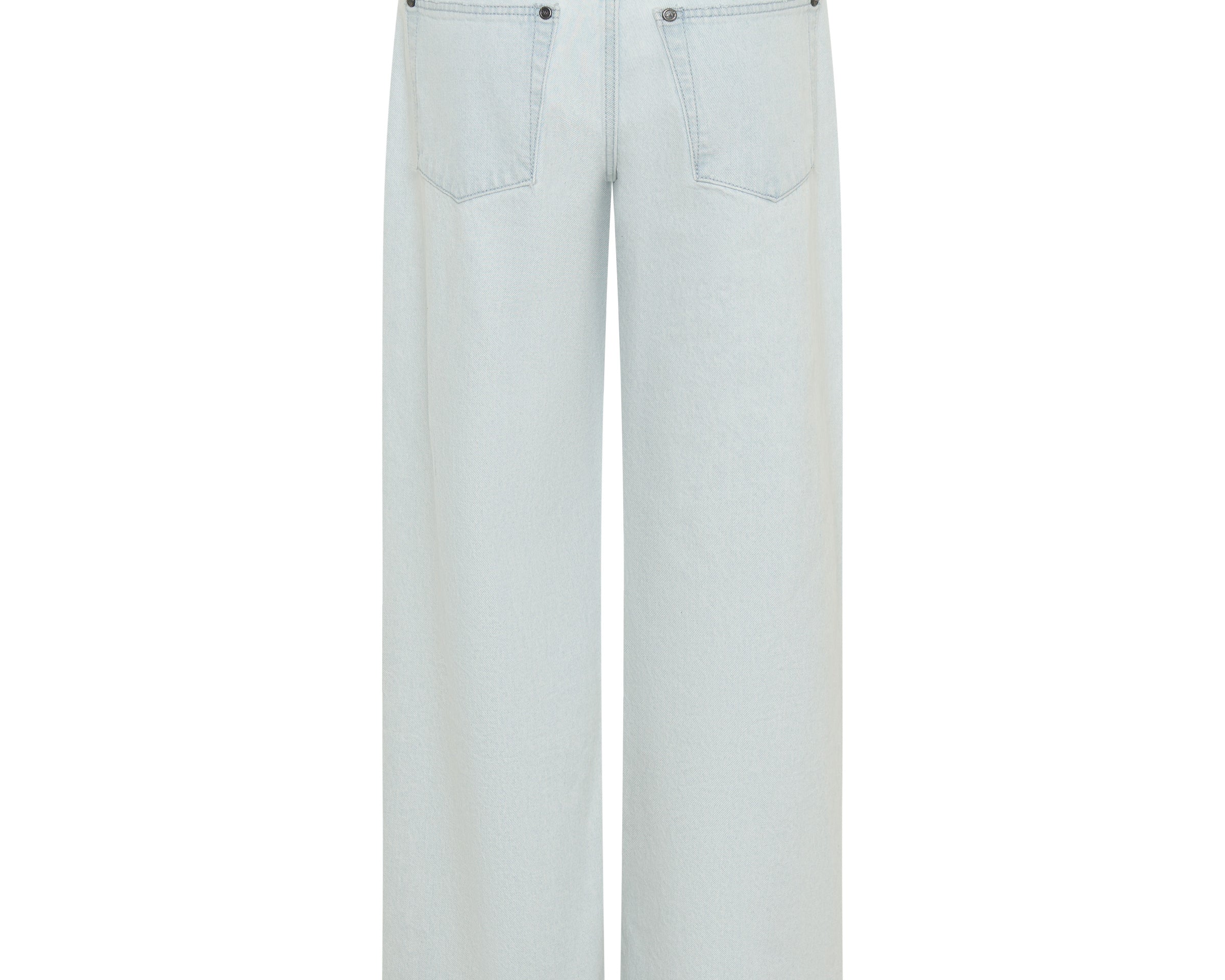 Low Riders Low Waist Wide Leg Denim Jeans - Xanthe