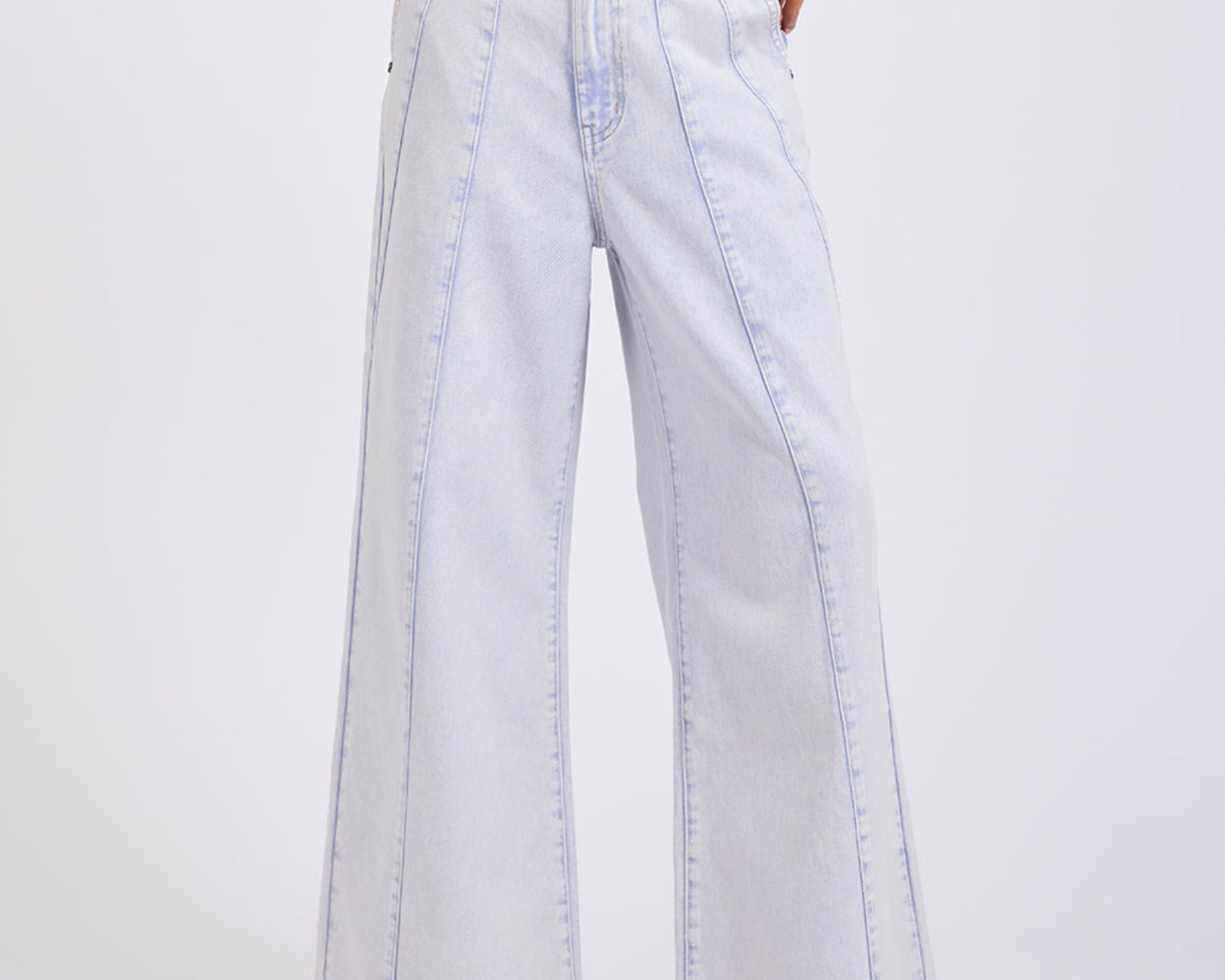 Hayden High Waist Wide Leg Trouser Denim Jeans