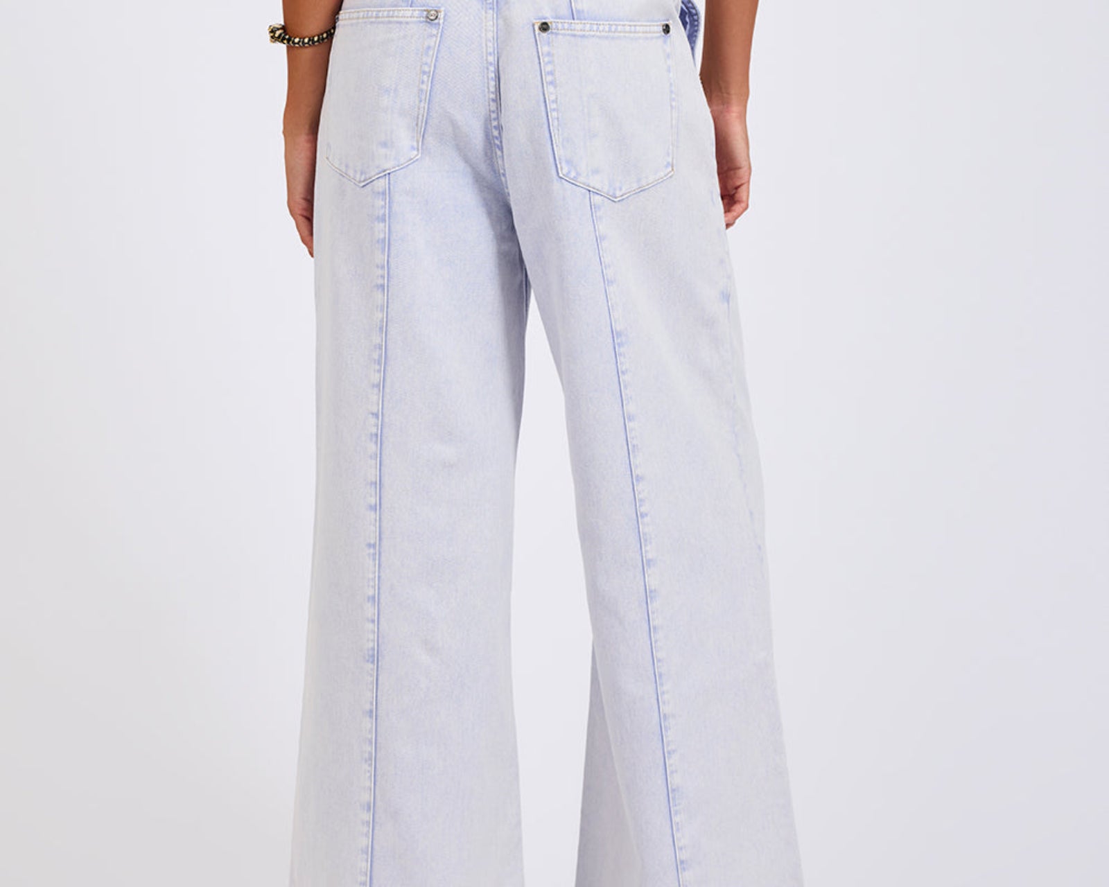 Hayden High Waist Wide Leg Trouser Denim Jeans
