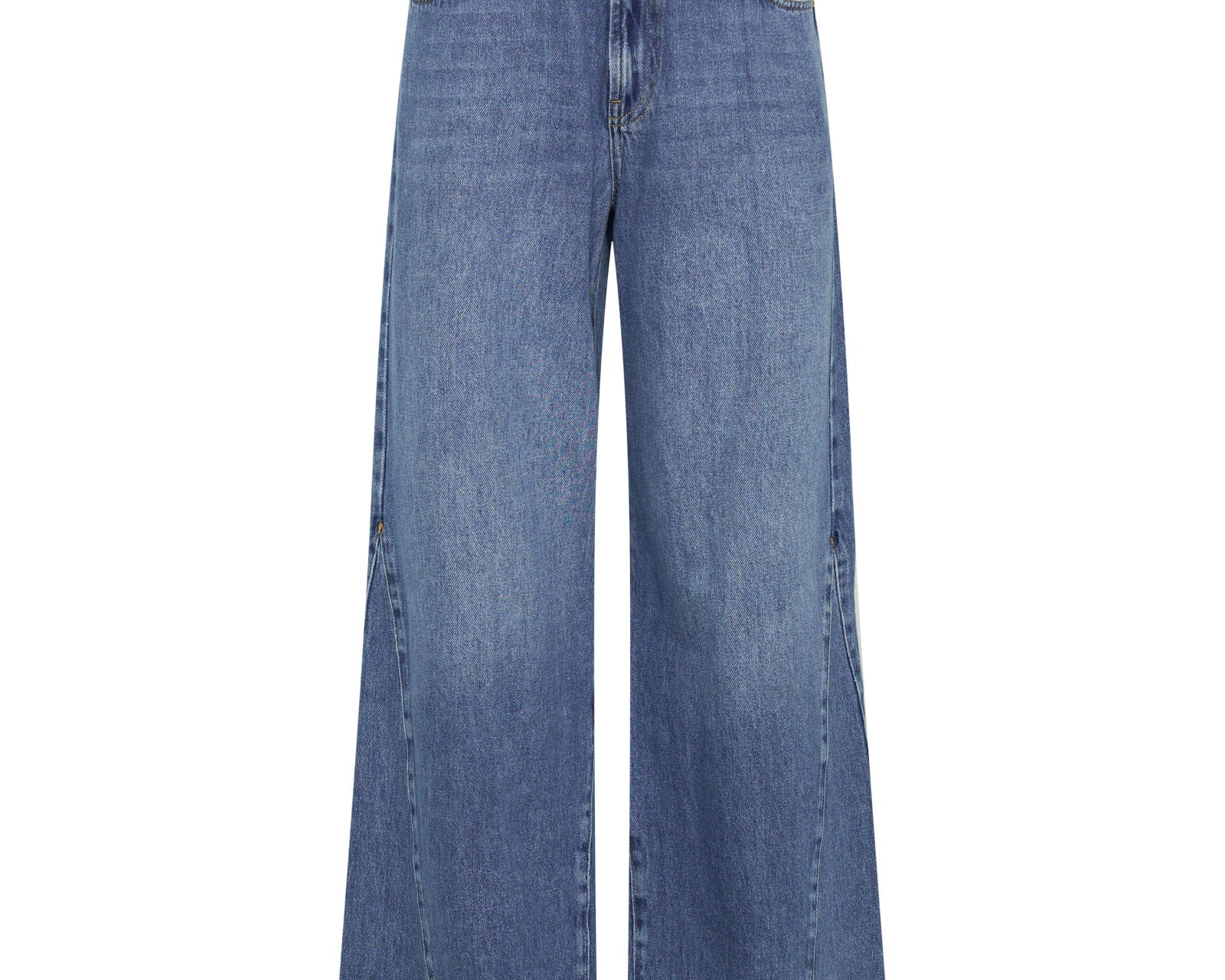 Cruisers Mid Waist Bootcut Flare Denim Jeans - Bright Blue