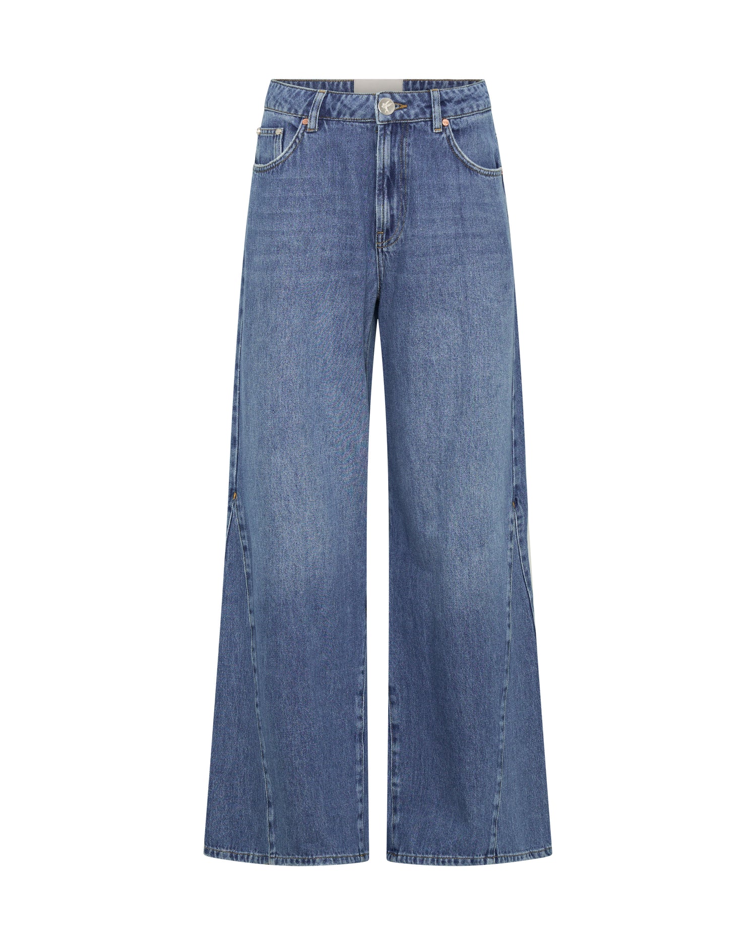 Last Stock Cruisers Mid Waist Bootcut Flare Denim Jeans - Bright Blue